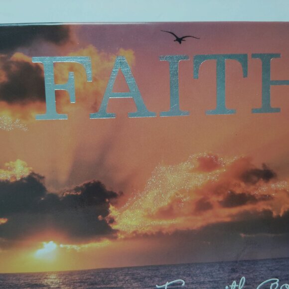 NEW Gift Book "FAITH" Gift Idea Hardbound with Bible Verse & Inspirational Quote - Picture 8 of 10